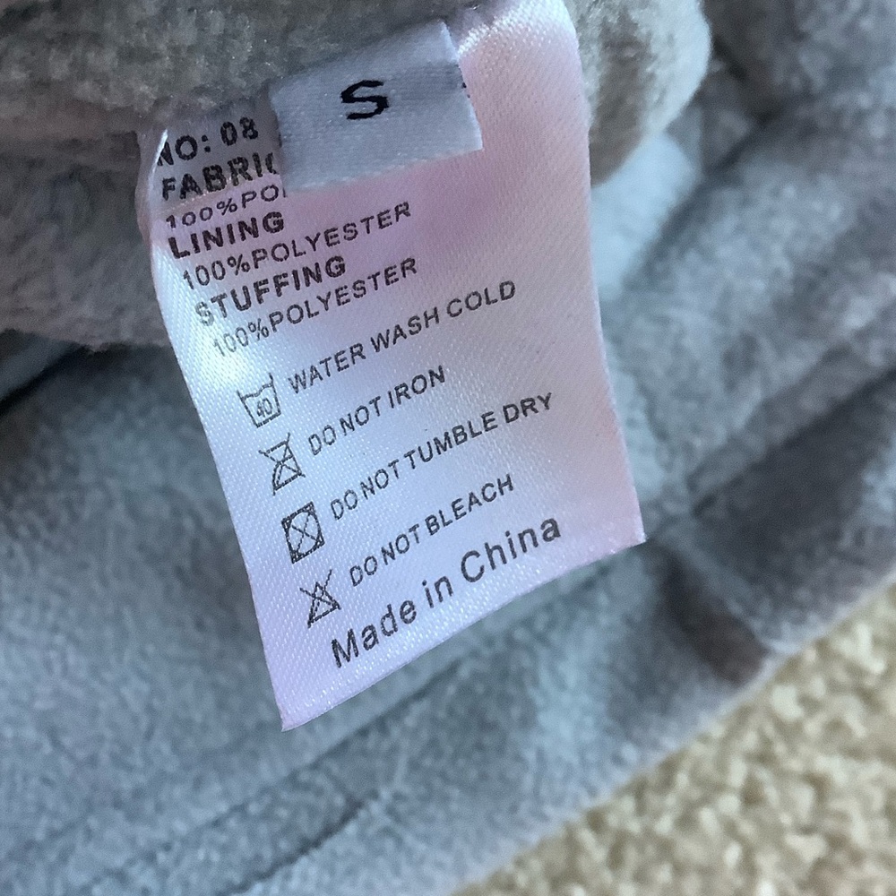 NWT Plaid Dog Jacket - Green and Gray - Picture 8 of 10